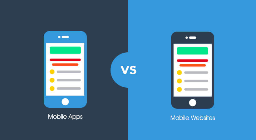 mobile app vs mobile friendly website